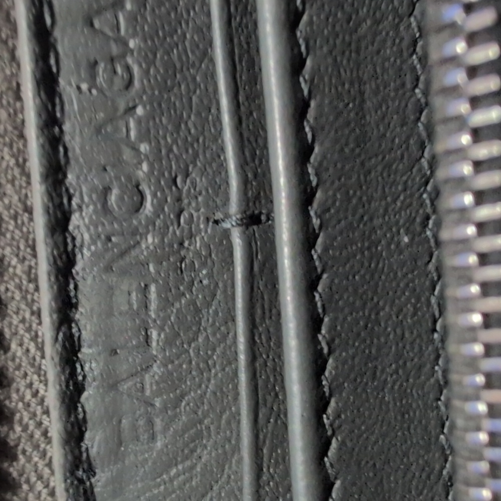 Balenciaga Papier Continual Double Zip Wallet In Gray Calfskin Leather/W Silver - Picture 17 of 17